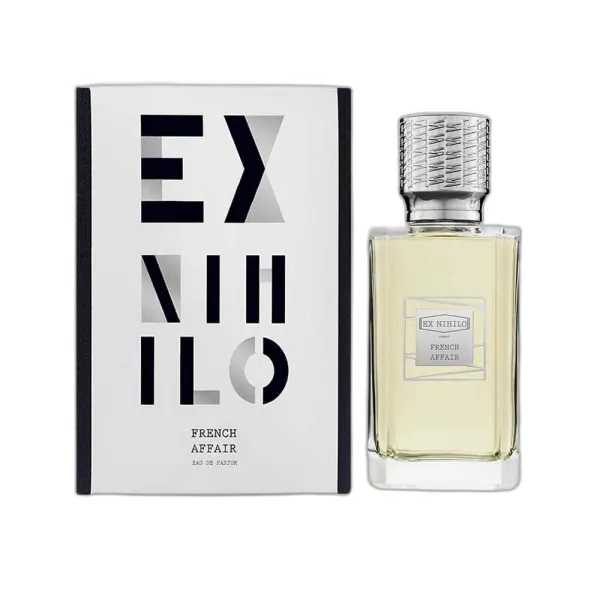 Frasco del perfume Ex Nihilo Paris French Affair Eau de Parfum
