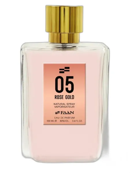 Frasco del perfume FAAN 05 Rose Gold