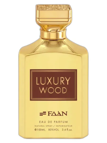 Frasco del perfume FAAN Luxury Wood