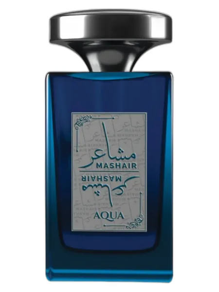 Frasco del perfume FAAN Mashair Aqua