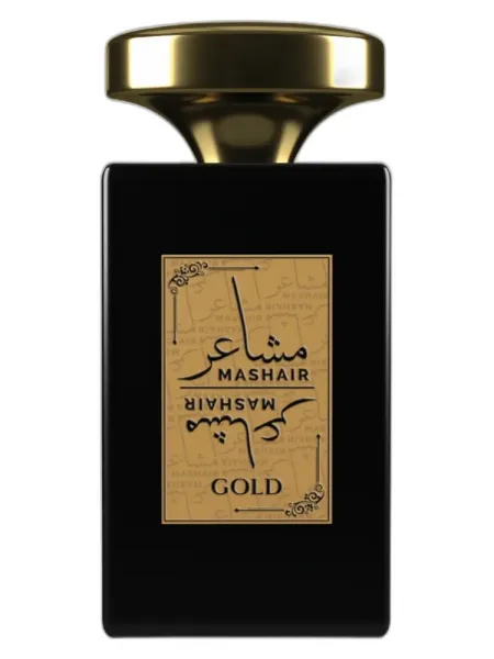 Frasco del perfume FAAN Mashair Gold