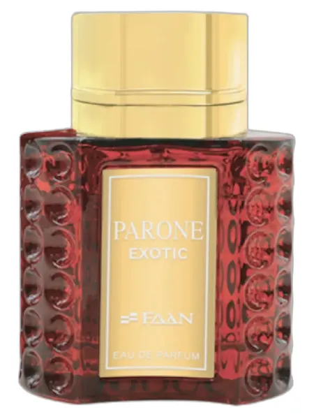 Frasco del perfume FAAN Parone Exotic