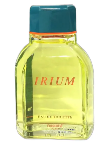 Frasco del perfume Faberge Irium pour Homme