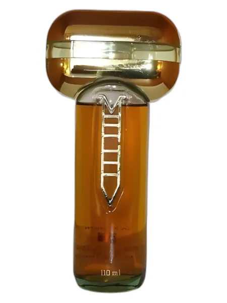 Frasco del perfume Faberge Macho Eau de Cologne
