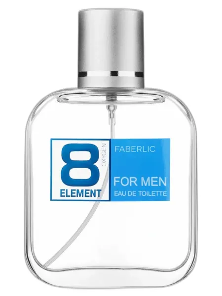 Frasco del perfume Faberlic 8 Element