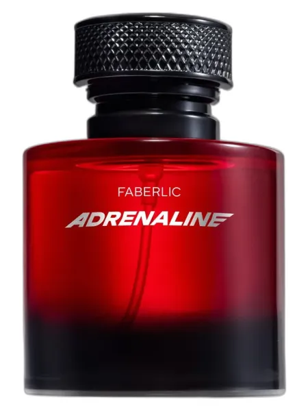 Frasco del perfume Faberlic Adrenaline Eau de Cologne
