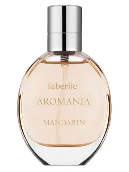 Frasco del perfume Faberlic Aromania Mandarin
