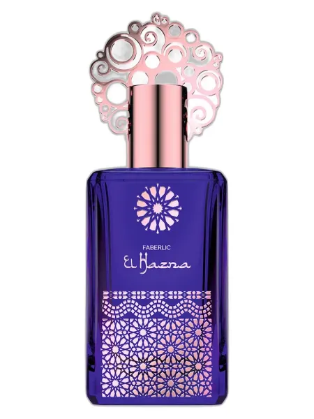 Frasco del perfume Faberlic El Hazna