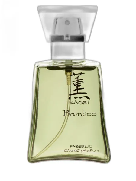 Frasco del perfume Faberlic Kaori Bamboo