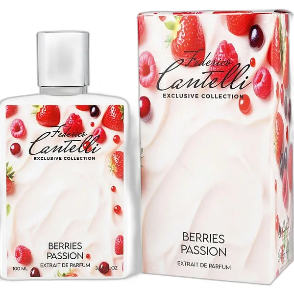 Frasco del perfume Federico Cantelli Berries Passion Extrait