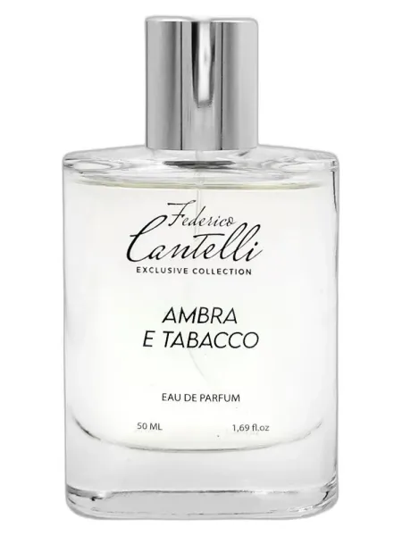Frasco del perfume Federico Cantelli Exclusive Collection Ambra e Tabacco unisex