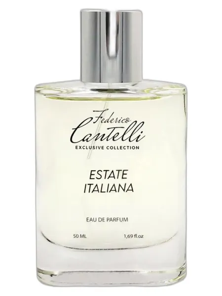 Frasco del perfume Federico Cantelli Exclusive Collection Estate Italiana unisex