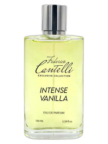 Frasco del perfume Federico Cantelli Exclusive Collection Intense Vanilla unisex Intense / Parfum-like