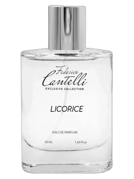 Frasco del perfume Federico Cantelli Exclusive Collection Licorice unisex