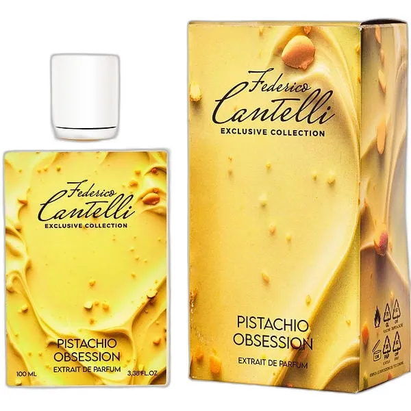 Frasco del perfume Federico Cantelli Pistachio Obsession Extrait