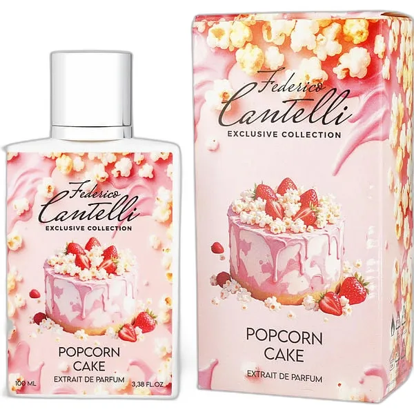 Frasco del perfume Federico Cantelli Popcorn Cake Extrait