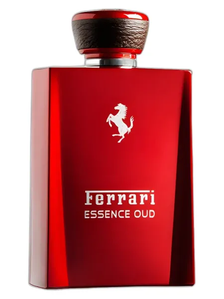 Frasco del perfume Ferrari Essence Oud Eau de Cologne