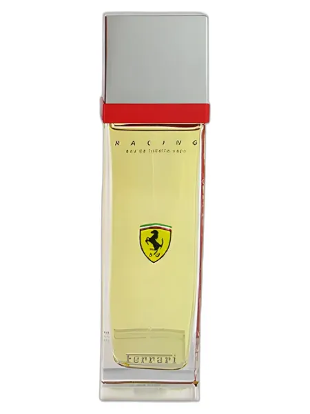 Frasco del perfume Ferrari Racing Eau de Toilette