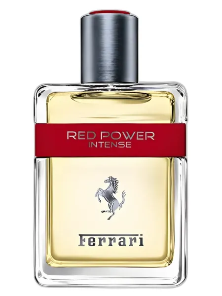 Frasco del perfume Ferrari Red Power Intense Eau de Cologne