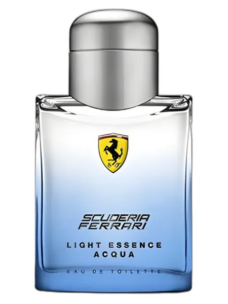 Frasco del perfume Ferrari Scuderia Ferrari Light Essence Acqua Eau de Cologne