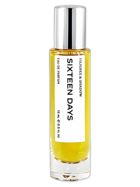 Frasco del perfume Filigree & Shadow SIXTEEN DAYS unisex