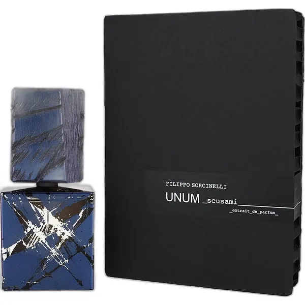 Frasco del perfume Filippo Sorcinelli Scusami Extrait