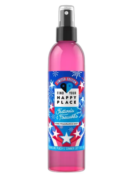 Frasco del perfume Find Your Happy Place Festivals & Fireworks
