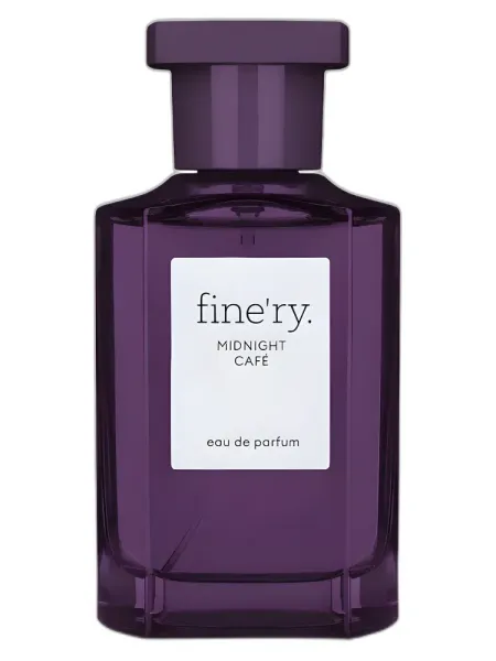 Frasco del perfume Fine'ry. Midnight Cafe Fine'ry.