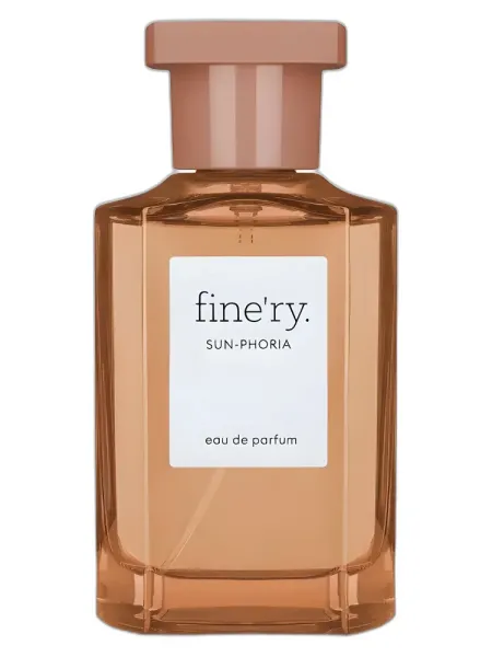 Frasco del perfume Fine'ry. Sun-Phoria Fine'ry.