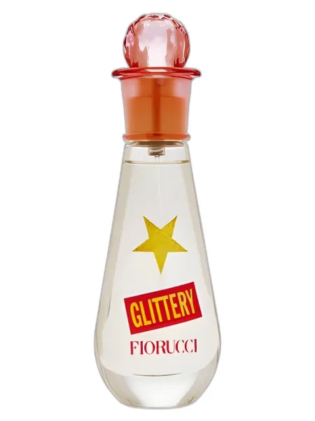 Frasco del perfume Fiorucci Glittery