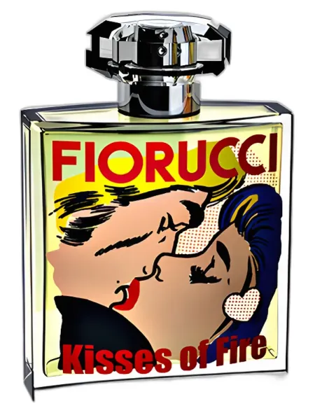 Frasco del perfume Fiorucci Kisses of Fire