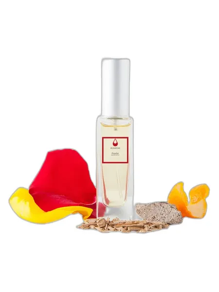 Frasco del perfume FL Parfums Fatalite unisex Eau de Parfum