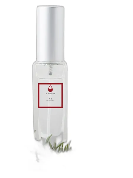 Frasco del perfume FL Parfums No. 4 Eau de Parfum