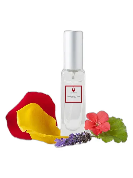 Frasco del perfume FL Parfums Simplicite des Fleurs unisex Eau de Parfum