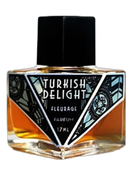 Frasco del perfume Fleurage Turkish Delight Botanical Parfum Eau de Parfum