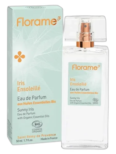 Frasco del perfume Florame Iris Ensoleille