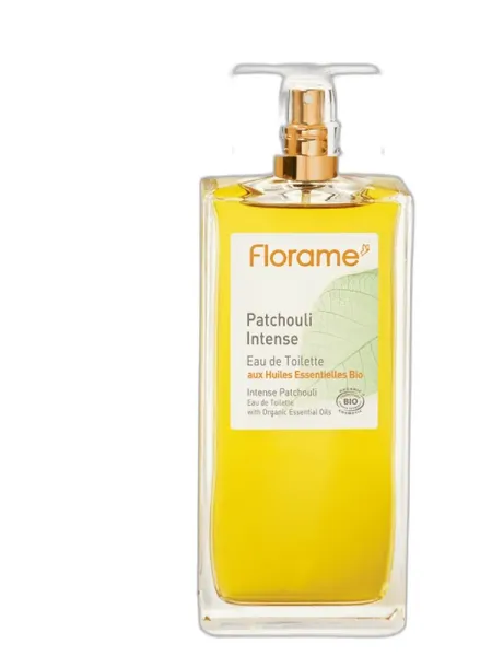 Frasco del perfume Florame Patchouli Intense Eau de Toilette