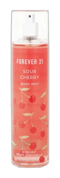 Frasco del perfume Forever 21 Sour Cherry