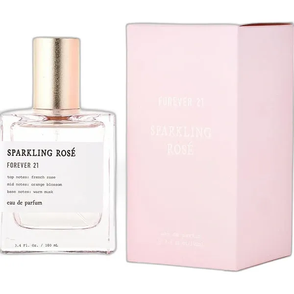 Frasco del perfume Forever 21 Sparkling Rose Eau de Parfum