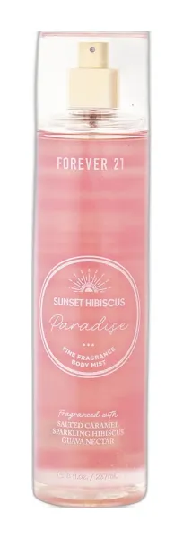 Frasco del perfume Forever 21 Sunset Hibiscus Paradise
