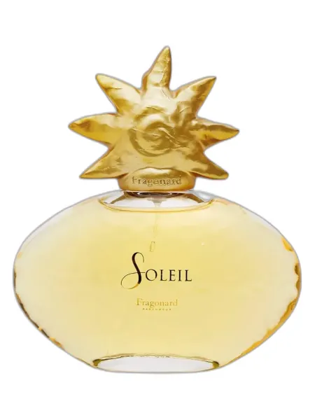 Frasco del perfume Fragonard Soleil Eau de Parfum