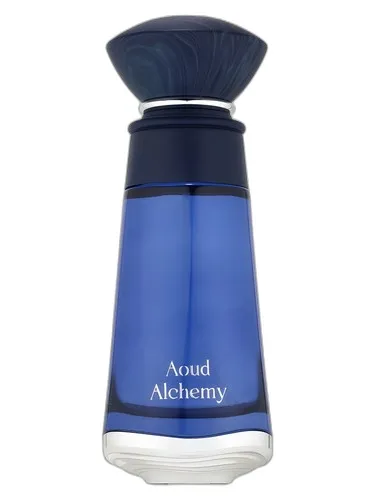 Frasco del perfume Fragrance World Aoud Alchemy