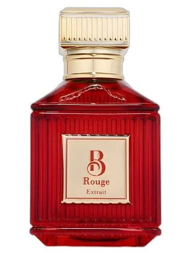 Frasco del perfume Fragrance World B Rouge Extrait Extrait de Parfum