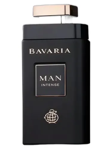 Frasco del perfume Fragrance World Bavaria Man Intense