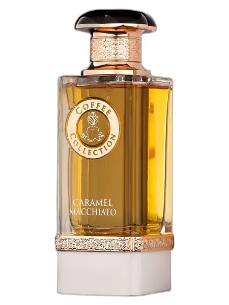 Frasco del perfume Fragrance World Caramel Macchiato unisex