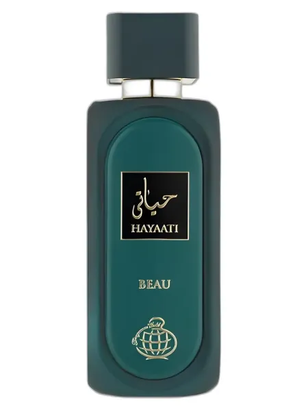 Frasco del perfume Fragrance World Hayaati Beau