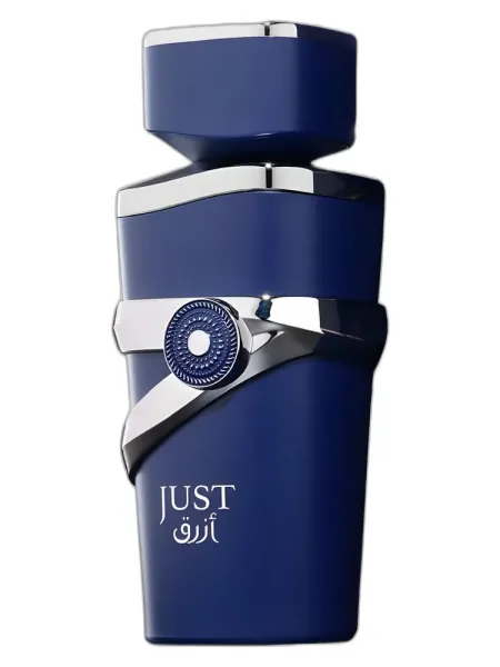Frasco del perfume Fragrance World Just Azraq
