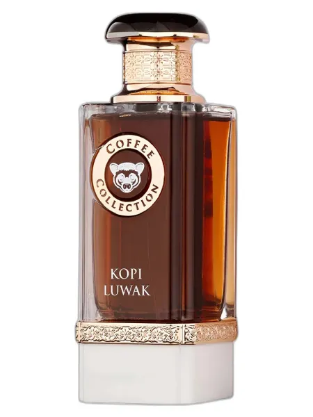 Frasco del perfume Fragrance World Kopi Luwak unisex