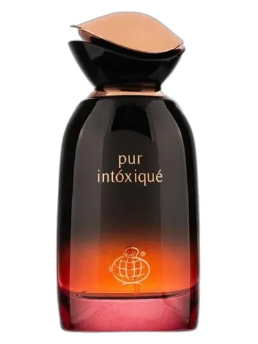 Frasco del perfume Fragrance World Pur Intoxique