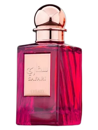 Frasco del perfume Fragrance World Safari Cherry